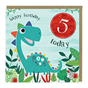 Card 5 Today Dinosaur